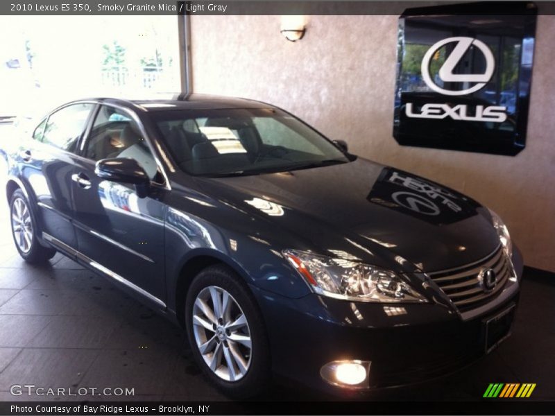 Smoky Granite Mica / Light Gray 2010 Lexus ES 350