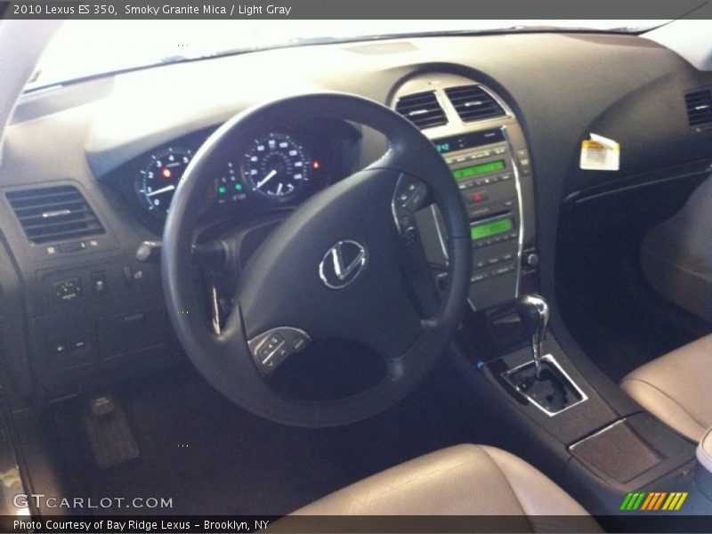 Smoky Granite Mica / Light Gray 2010 Lexus ES 350