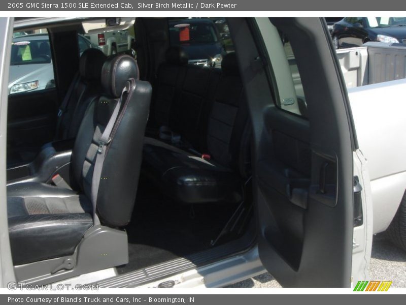 Silver Birch Metallic / Dark Pewter 2005 GMC Sierra 1500 SLE Extended Cab