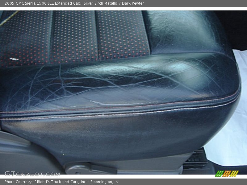 Silver Birch Metallic / Dark Pewter 2005 GMC Sierra 1500 SLE Extended Cab