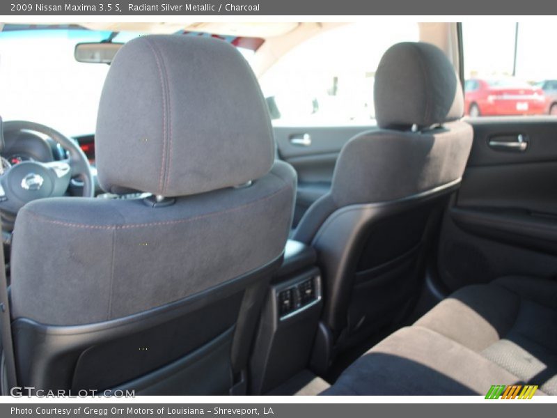 Radiant Silver Metallic / Charcoal 2009 Nissan Maxima 3.5 S