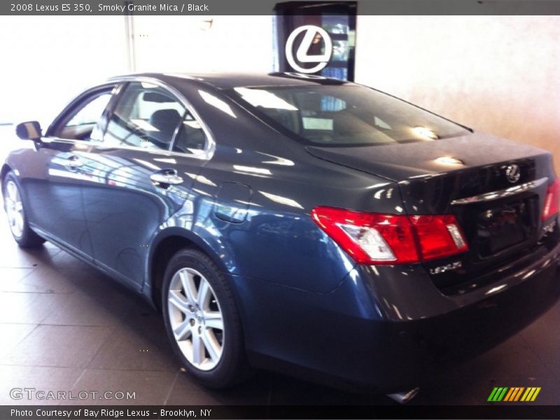 Smoky Granite Mica / Black 2008 Lexus ES 350