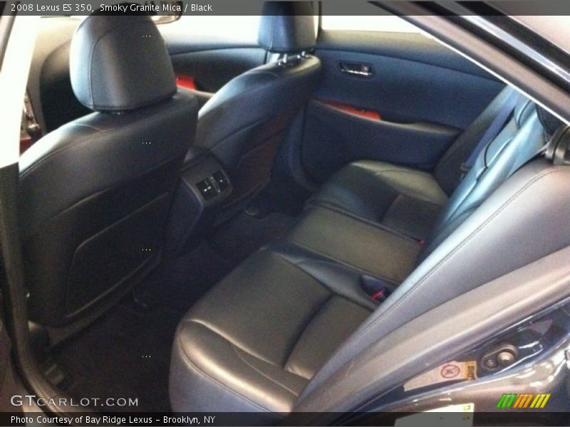 Smoky Granite Mica / Black 2008 Lexus ES 350