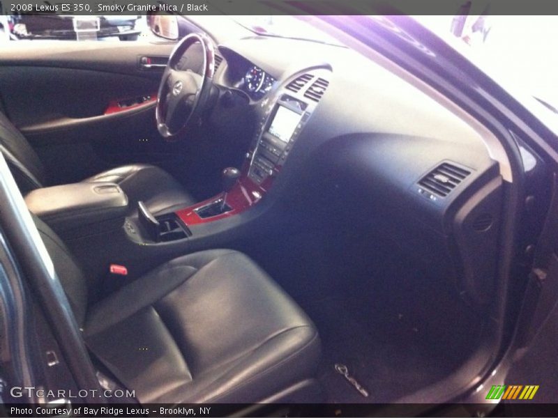 Smoky Granite Mica / Black 2008 Lexus ES 350