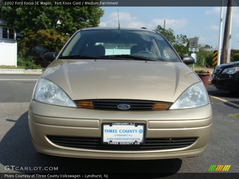 Fort Knox Gold / Medium Parchment 2002 Ford Focus SE Wagon
