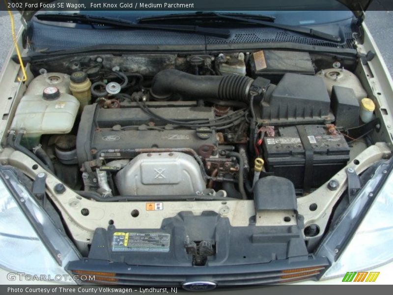  2002 Focus SE Wagon Engine - 2.0 Liter DOHC 16-Valve Zetec 4 Cylinder