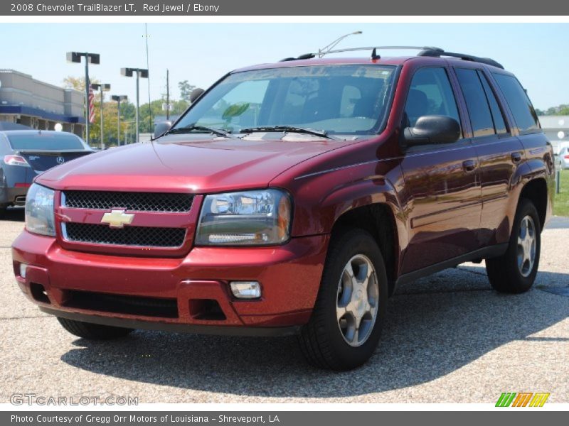 Red Jewel / Ebony 2008 Chevrolet TrailBlazer LT