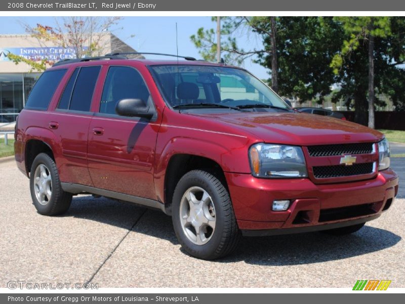 Red Jewel / Ebony 2008 Chevrolet TrailBlazer LT
