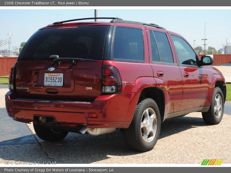 Red Jewel / Ebony 2008 Chevrolet TrailBlazer LT