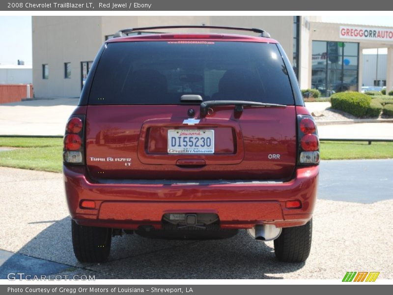 Red Jewel / Ebony 2008 Chevrolet TrailBlazer LT