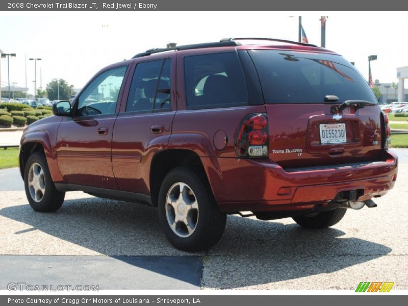 Red Jewel / Ebony 2008 Chevrolet TrailBlazer LT