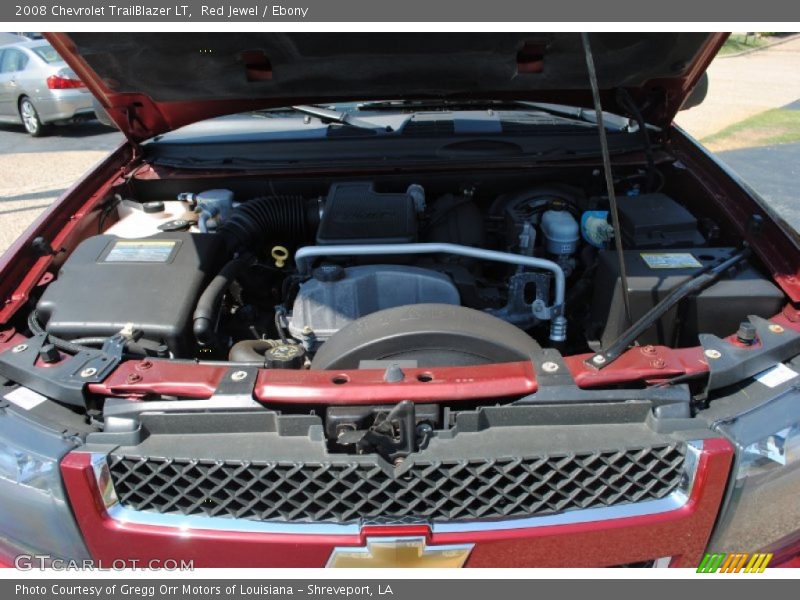 Red Jewel / Ebony 2008 Chevrolet TrailBlazer LT