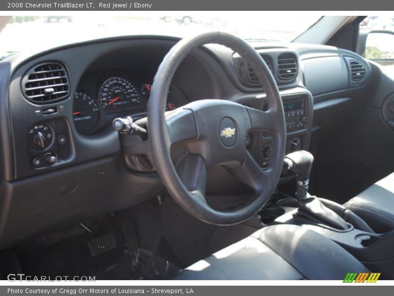 Red Jewel / Ebony 2008 Chevrolet TrailBlazer LT