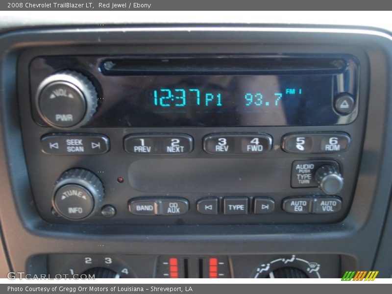 Red Jewel / Ebony 2008 Chevrolet TrailBlazer LT