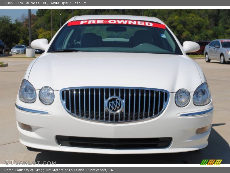 White Opal / Titanium 2009 Buick LaCrosse CXL