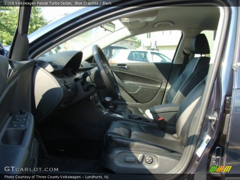 Blue Graphite / Black 2008 Volkswagen Passat Turbo Sedan
