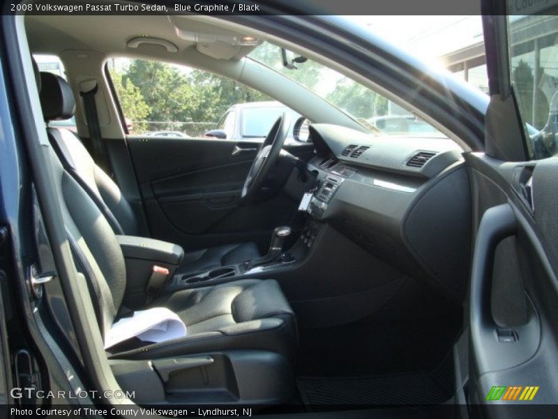 Blue Graphite / Black 2008 Volkswagen Passat Turbo Sedan