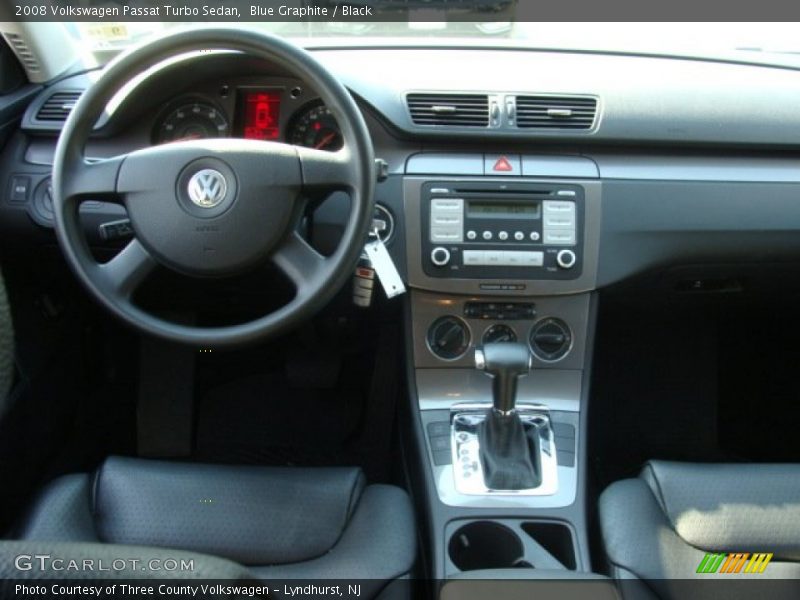 Blue Graphite / Black 2008 Volkswagen Passat Turbo Sedan