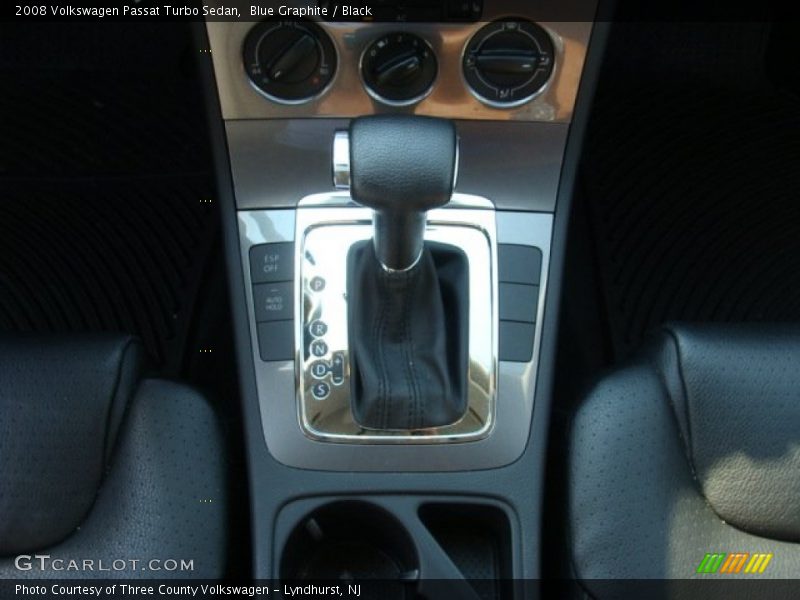 Blue Graphite / Black 2008 Volkswagen Passat Turbo Sedan