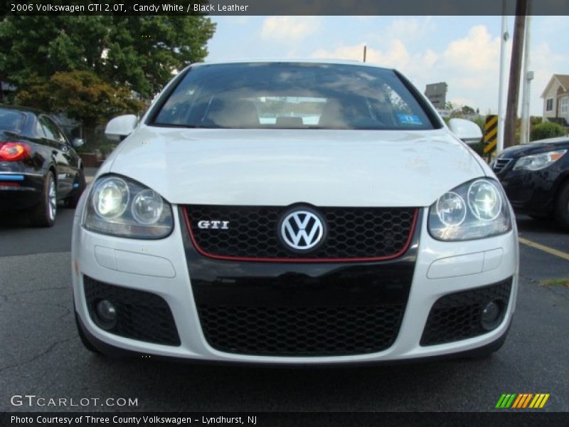 Candy White / Black Leather 2006 Volkswagen GTI 2.0T