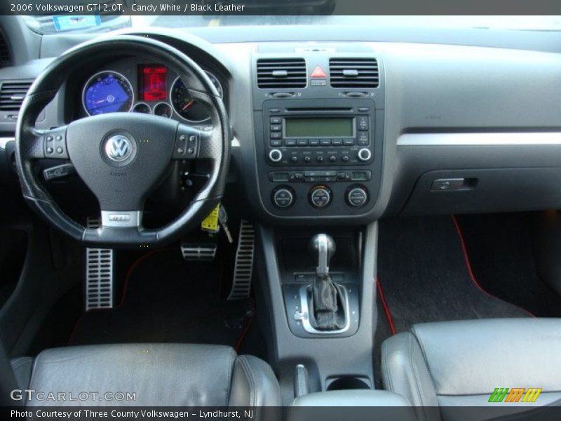 Candy White / Black Leather 2006 Volkswagen GTI 2.0T