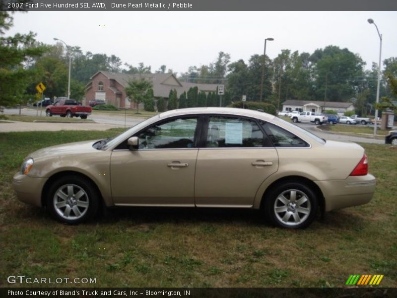 Dune Pearl Metallic / Pebble 2007 Ford Five Hundred SEL AWD