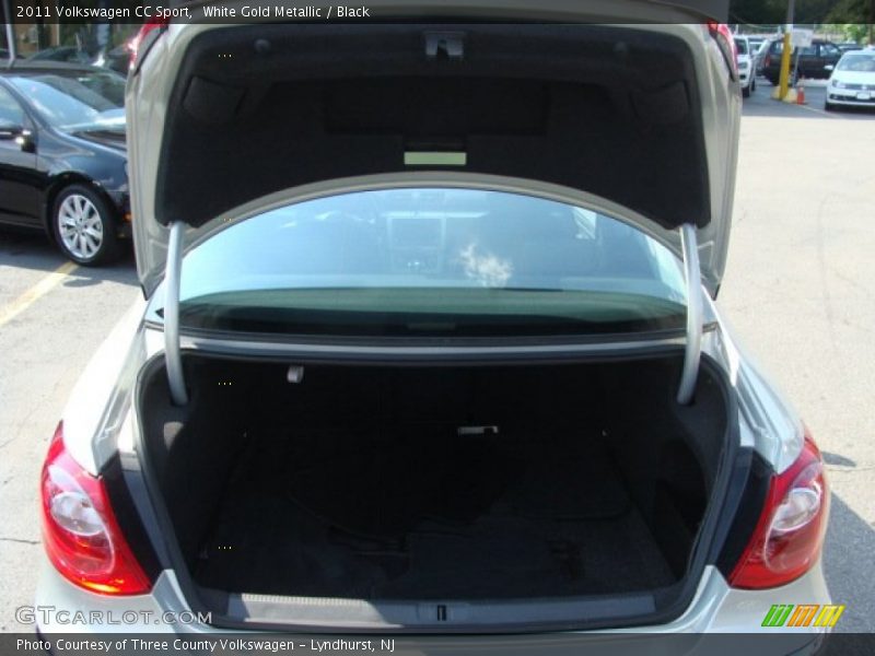 White Gold Metallic / Black 2011 Volkswagen CC Sport