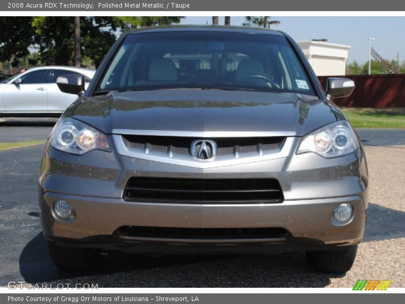 Polished Metal Metallic / Taupe 2008 Acura RDX Technology