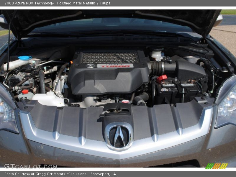 Polished Metal Metallic / Taupe 2008 Acura RDX Technology