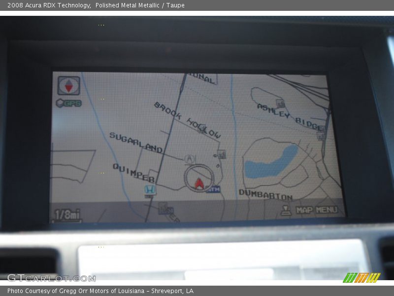 Polished Metal Metallic / Taupe 2008 Acura RDX Technology