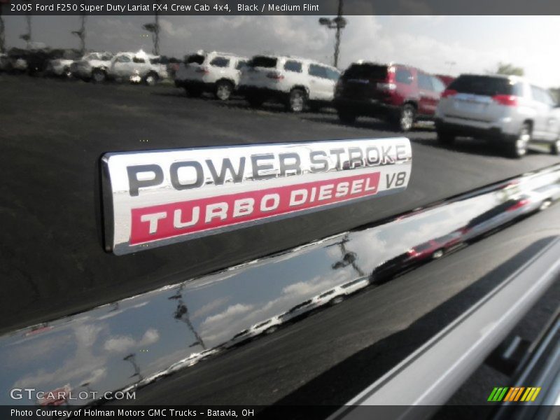 Black / Medium Flint 2005 Ford F250 Super Duty Lariat FX4 Crew Cab 4x4