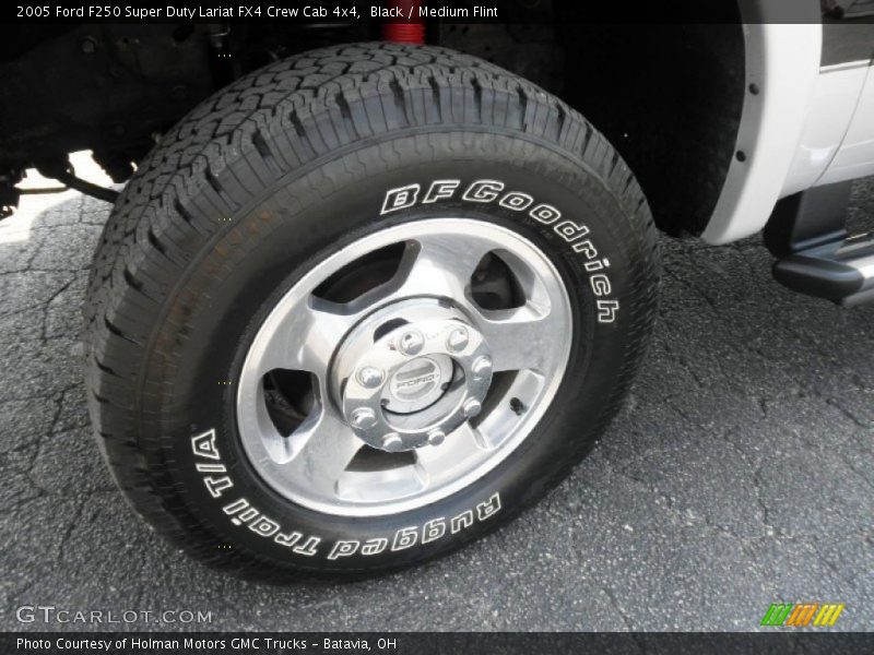 Black / Medium Flint 2005 Ford F250 Super Duty Lariat FX4 Crew Cab 4x4
