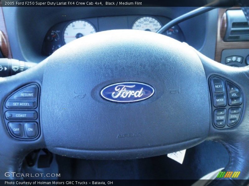 Black / Medium Flint 2005 Ford F250 Super Duty Lariat FX4 Crew Cab 4x4