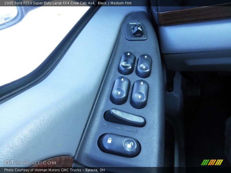 Black / Medium Flint 2005 Ford F250 Super Duty Lariat FX4 Crew Cab 4x4