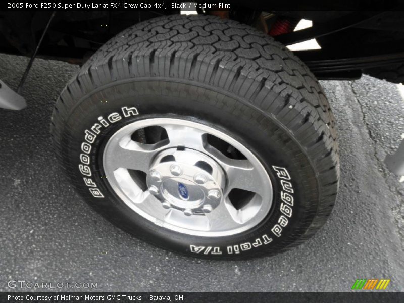 Black / Medium Flint 2005 Ford F250 Super Duty Lariat FX4 Crew Cab 4x4