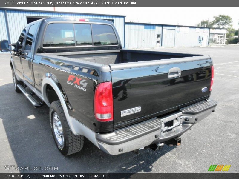 Black / Medium Flint 2005 Ford F250 Super Duty Lariat FX4 Crew Cab 4x4