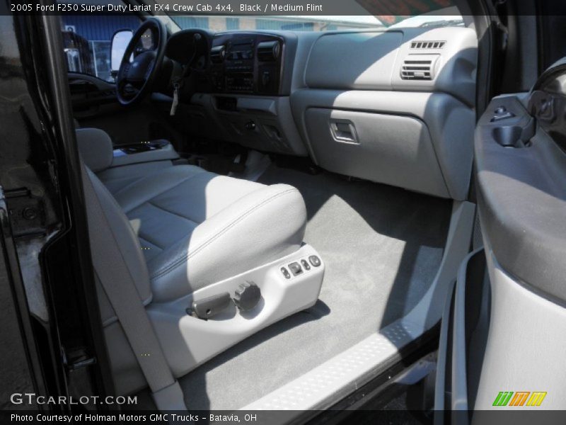 Black / Medium Flint 2005 Ford F250 Super Duty Lariat FX4 Crew Cab 4x4