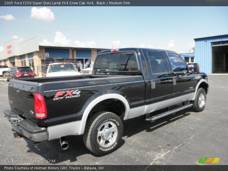 Black / Medium Flint 2005 Ford F250 Super Duty Lariat FX4 Crew Cab 4x4