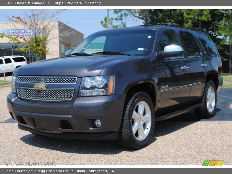 Taupe Gray Metallic / Ebony 2010 Chevrolet Tahoe LTZ