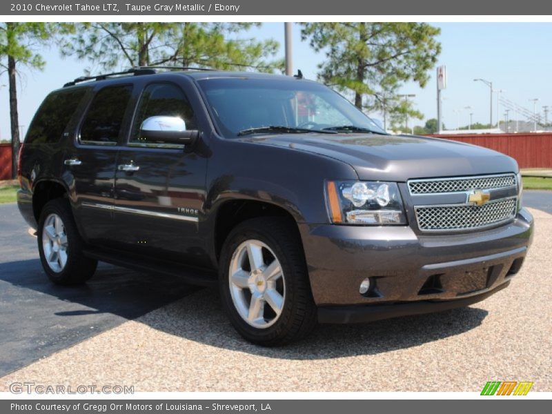 Taupe Gray Metallic / Ebony 2010 Chevrolet Tahoe LTZ