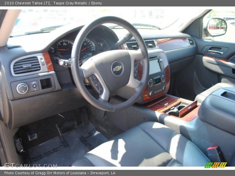 Taupe Gray Metallic / Ebony 2010 Chevrolet Tahoe LTZ