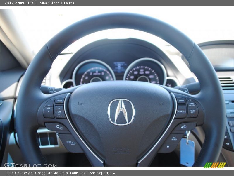 Silver Moon / Taupe 2012 Acura TL 3.5