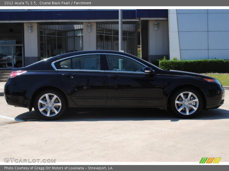 Crystal Black Pearl / Parchment 2012 Acura TL 3.5