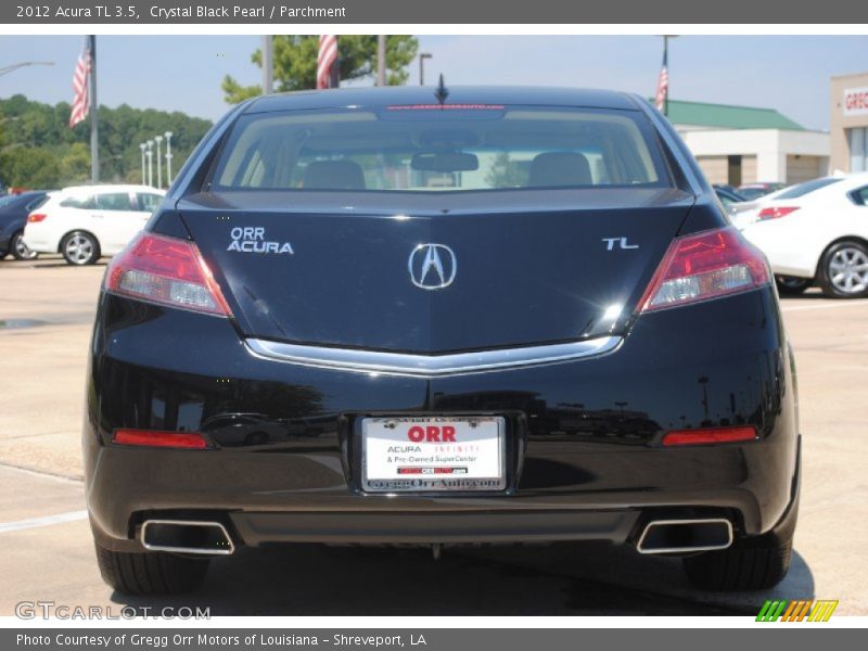 Crystal Black Pearl / Parchment 2012 Acura TL 3.5