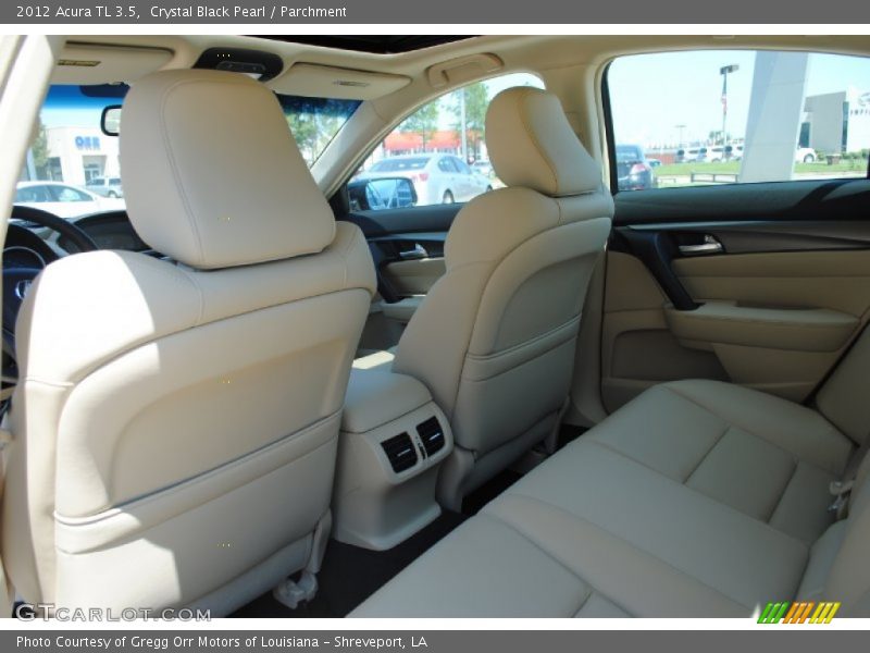 Crystal Black Pearl / Parchment 2012 Acura TL 3.5