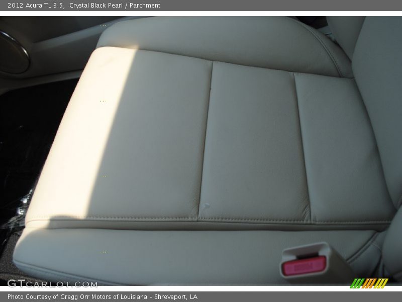 Crystal Black Pearl / Parchment 2012 Acura TL 3.5