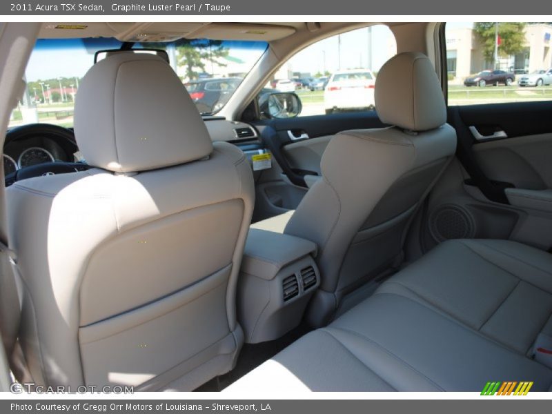 Graphite Luster Pearl / Taupe 2011 Acura TSX Sedan