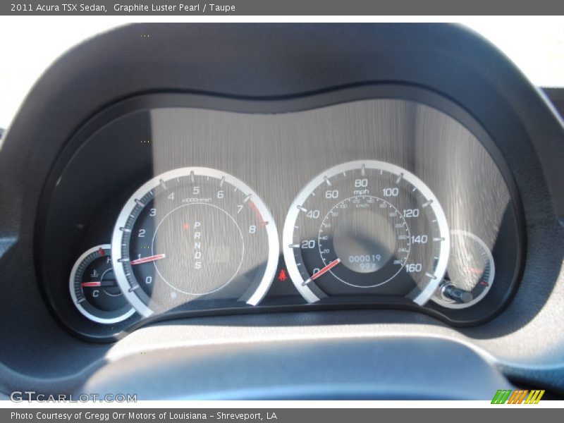 Graphite Luster Pearl / Taupe 2011 Acura TSX Sedan