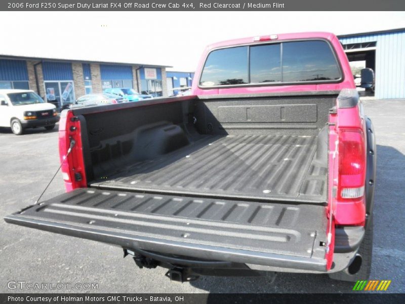 Red Clearcoat / Medium Flint 2006 Ford F250 Super Duty Lariat FX4 Off Road Crew Cab 4x4