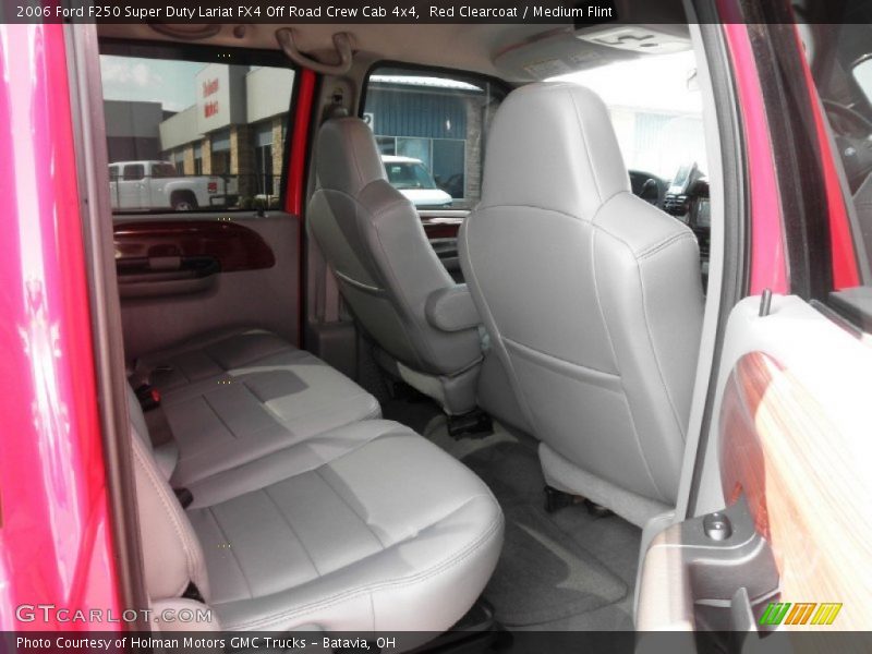 Red Clearcoat / Medium Flint 2006 Ford F250 Super Duty Lariat FX4 Off Road Crew Cab 4x4